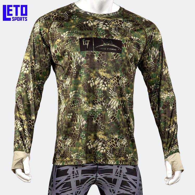 New Style UPF 50+ Long Sleeve Fishing Shirt 2