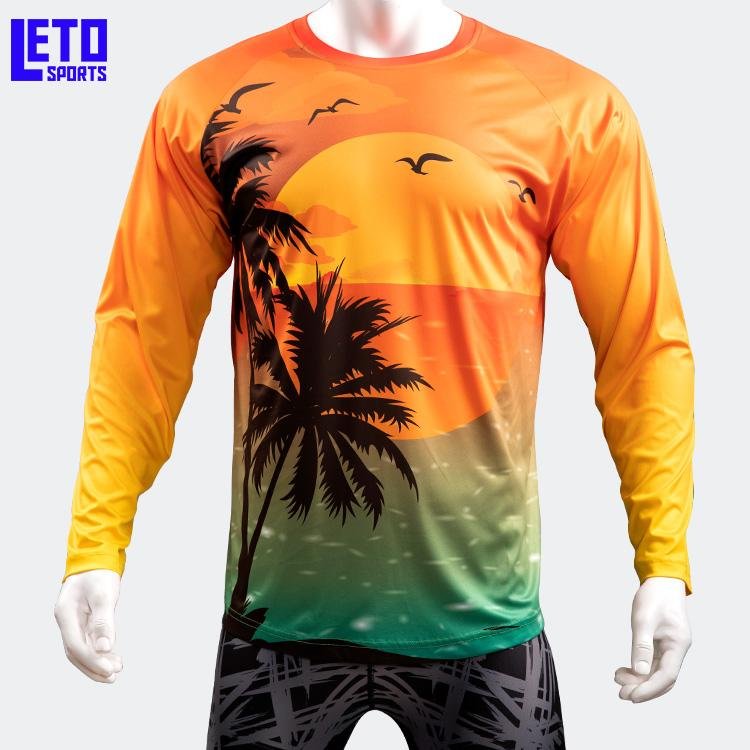 New Style UPF 50+ Long Sleeve Fishing Shirt 5