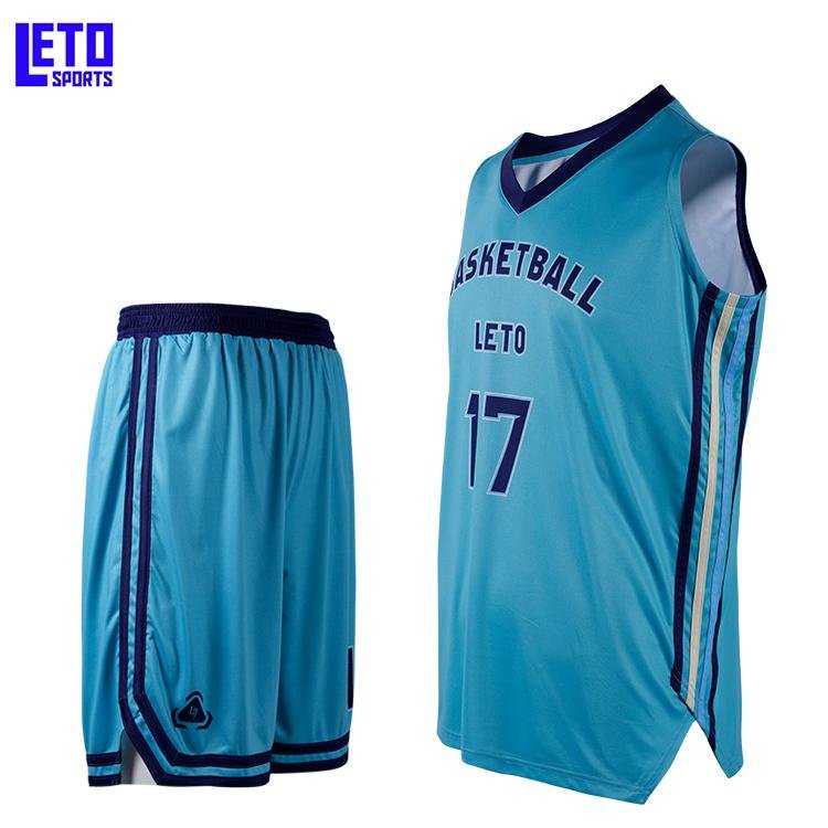 2020 new design basketball tops basketball shorts print name and number 3
