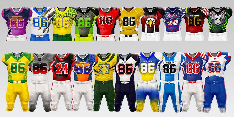 design your own American football jersey 5