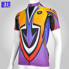 custom sublimation cycling wear men's