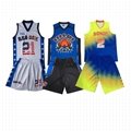 2020 new design basketball tops basketball shorts print name and number