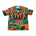 Custom sublimation  t-shirt high quality men's jersey