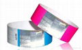 Tyvek one-time used wristband