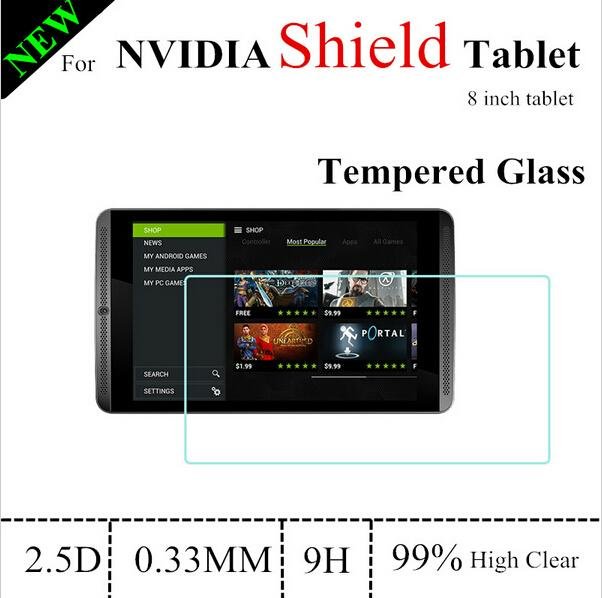 NVIDIA Shield Tablet 8.0 inch 9H 0.33mm 2.5D Tempered Glass Screen Protector