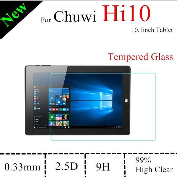 Chuwi Hi10 tempered glass screen Protector 9H 2.5D Roughed glass film