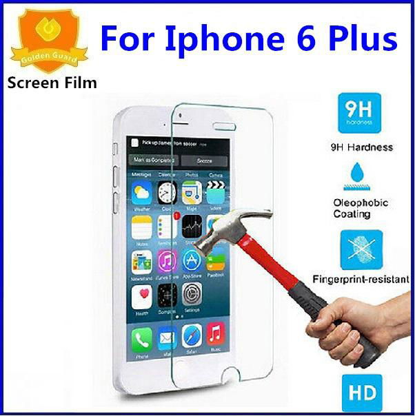 IPhone 6S Plus Tempered Glass Screen Protector 0.26mm 2.5D 9H Toughed Glass Film