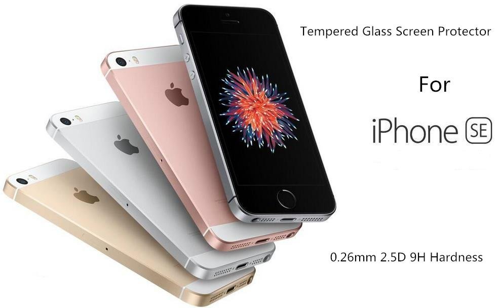 IPhone SE 苹果SE IPhone 5S 苹果5S 超薄弧面钢化膜