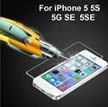 IPhone SE IPhone 5S Tempered Glass Screen Protector 0.26mm 2.5D 9H Toughed Glass 2