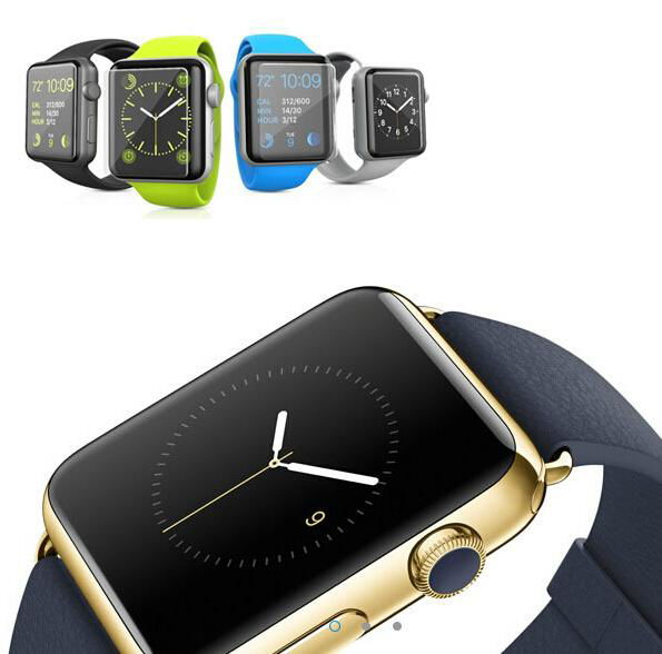苹果手表 IWATCH 42MM 钢化膜 智能手表钢化玻璃膜 2