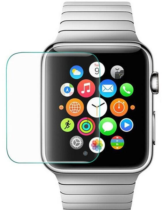 苹果手表 IWATCH 38MM 钢化膜 智能手表钢化玻璃膜 2