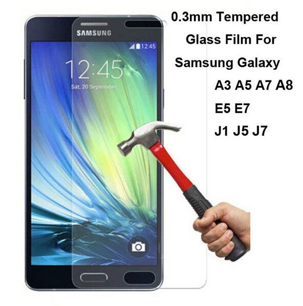 Samsung Galaxy A510-2016 A710 A310 A910 A9PRO Tempered Glass Screen Protector