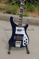 rickenbacker 4003 model classic blue electric bass guitar