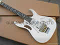 Ibanez jem 7V steve vai Floyd rose tremolo system white electric guitar 