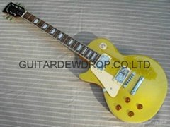 gibson les paul standard left hand classic 56 goldtop electric guitar 