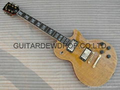 gibson les paul standard wood gold key electric guitar 