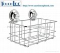 Suction Cup Shower Caddy Basket