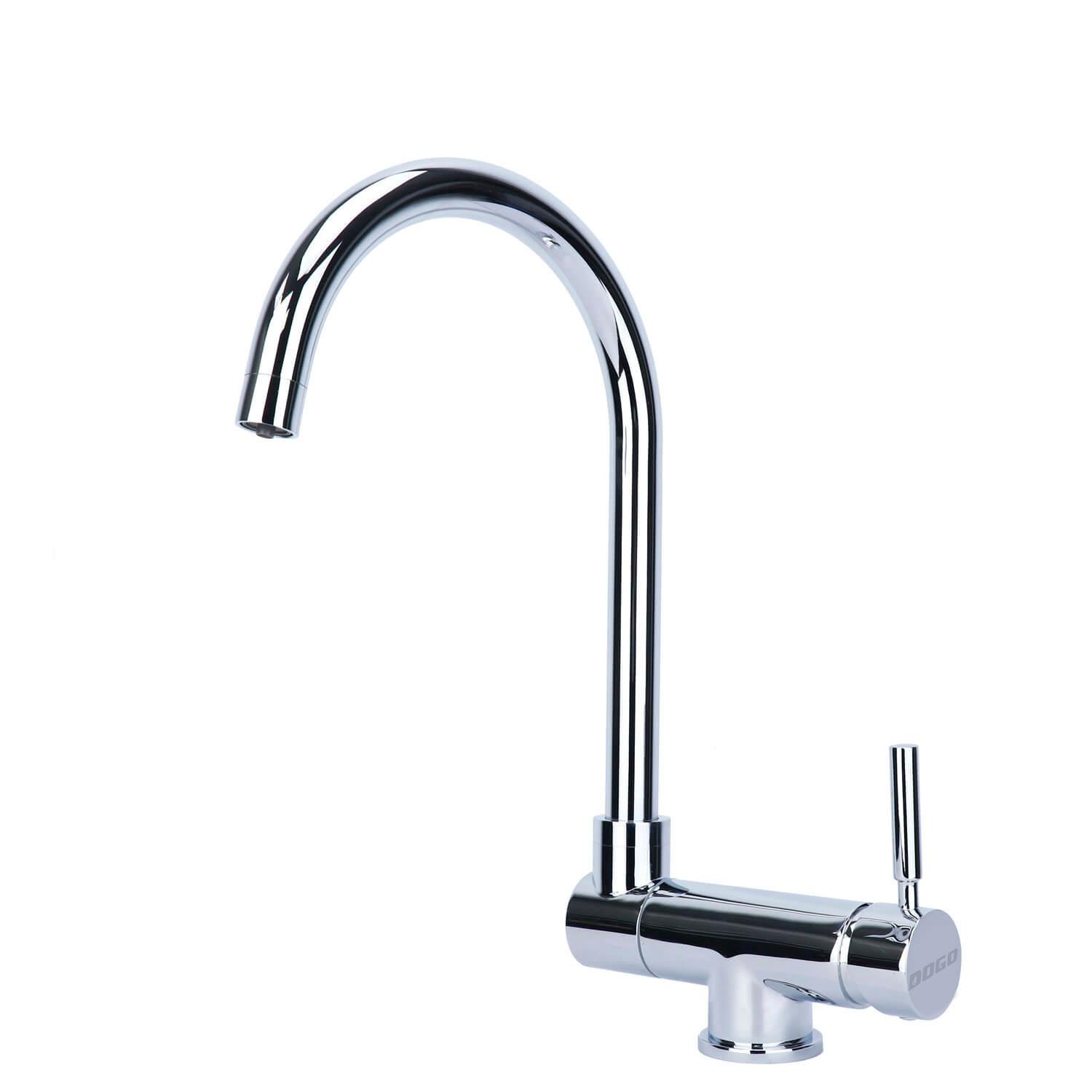 DOGO Under window sink folding 3 way kitchen faucet 4