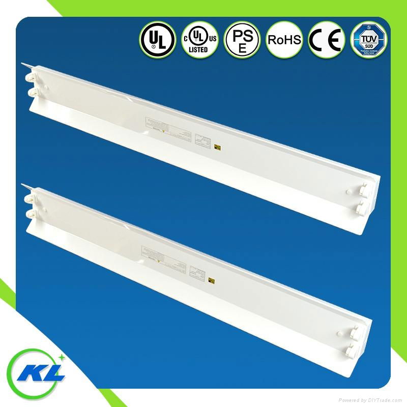 1.2m LED brackets with cover 2*36W PSE certificate