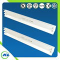 1.2m LED brackets with cover 2*36W PSE