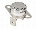 Temperature Cutoff Switch Ceramic Bimetal Thermostat Manual Breaker Security  