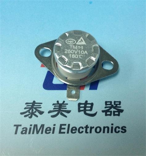 Manual Reset Temperature Cutoff Switch Thermal Protector KSD301 Bimetal Thermost 5