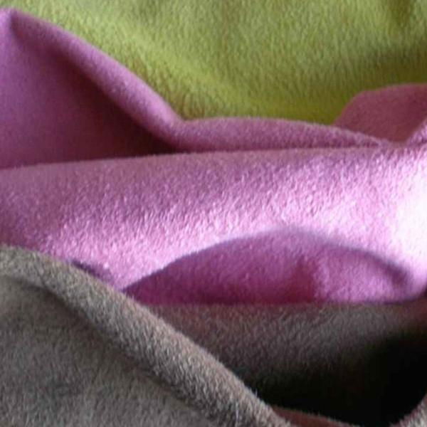 Suede Fabric 100% Polyester Warp Knitted  4