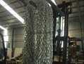 Zinc plated carbon steel link chain