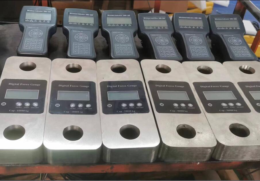 Crane load test wireless dynamometer digital weight load link 