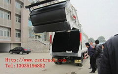 Dongfeng Duolika 4x2 Compression Garbage Truck