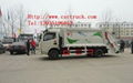 Dongfeng Duolika 4x2 Compression Garbage Truck 4