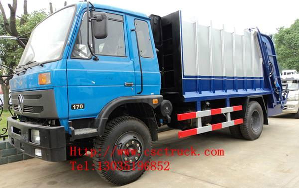 Dongfeng 4*2 compressor garbage truck