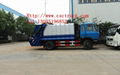 Dongfeng 4*2 compressor garbage truck 3