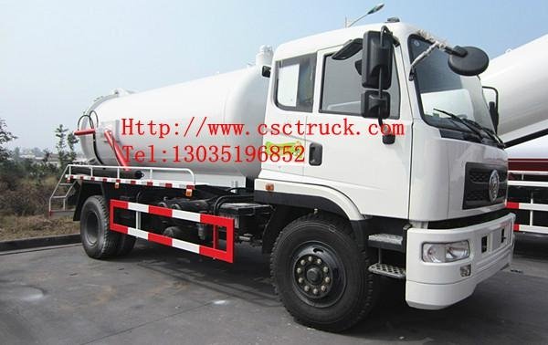 Dongfeng 153 4x2 Sewage Suction Truck