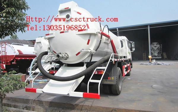 Dongfeng 153 4x2 Sewage Suction Truck 4