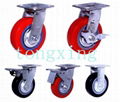 Industrial polyurethane caster