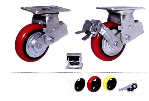 New shock absorbing casters 2