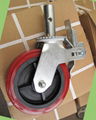 8 " PU scaffolding caster 5