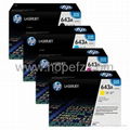 HP 643A Black/Magenta/Blue/Yellow LaserJet Toner Cartridge Q5950A/51A/52A/53A 1