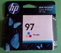 HP 97 (C9363WN#) Tri-Color Ink Cartridge for sale 1