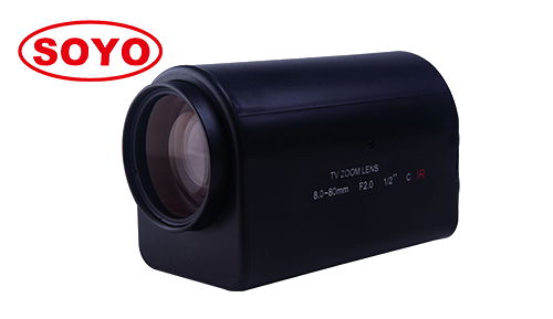 3.0 Megapixel 1/1.8" 10-380mm motorized zoom lens 3