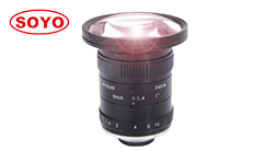 5.0 Megapixel 1" 8mm machine vision lens