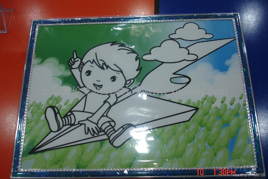 【xinlediy系列】20*24金粉画kt板