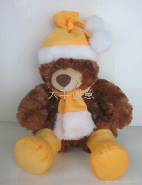 Christmas bears, muticolored 2