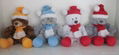 Christmas bears, muticolored 5