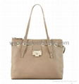 2012 vogue real leather handbag, leather tote. bag factory