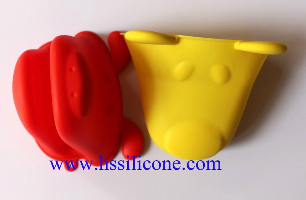 Hot Heads Dog Silicone Pot Holders 2