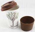 Travel Ceramic Coffee Mug Cup  2