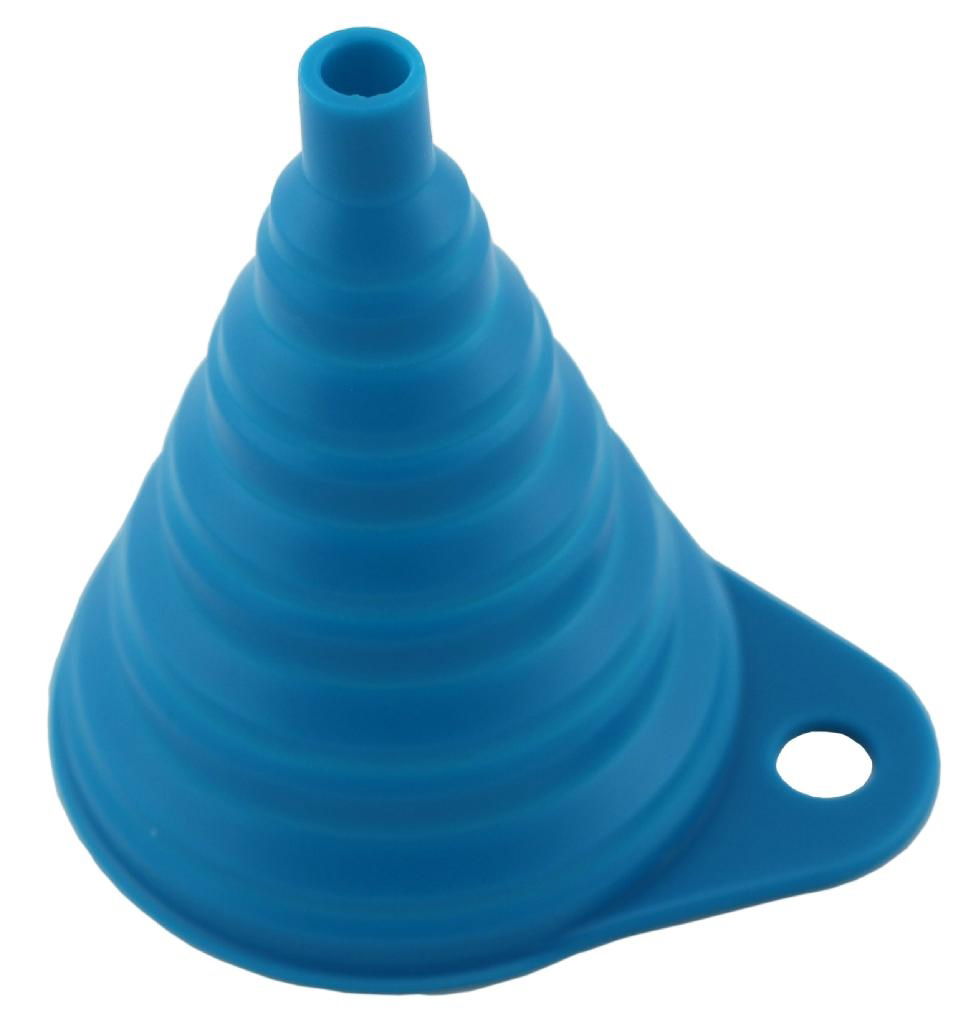 Silicone Folding Collapsible Funnel 4