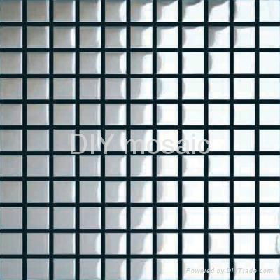  Mirror  Gold and Silver Glass Mosaict Wall Tiles 3